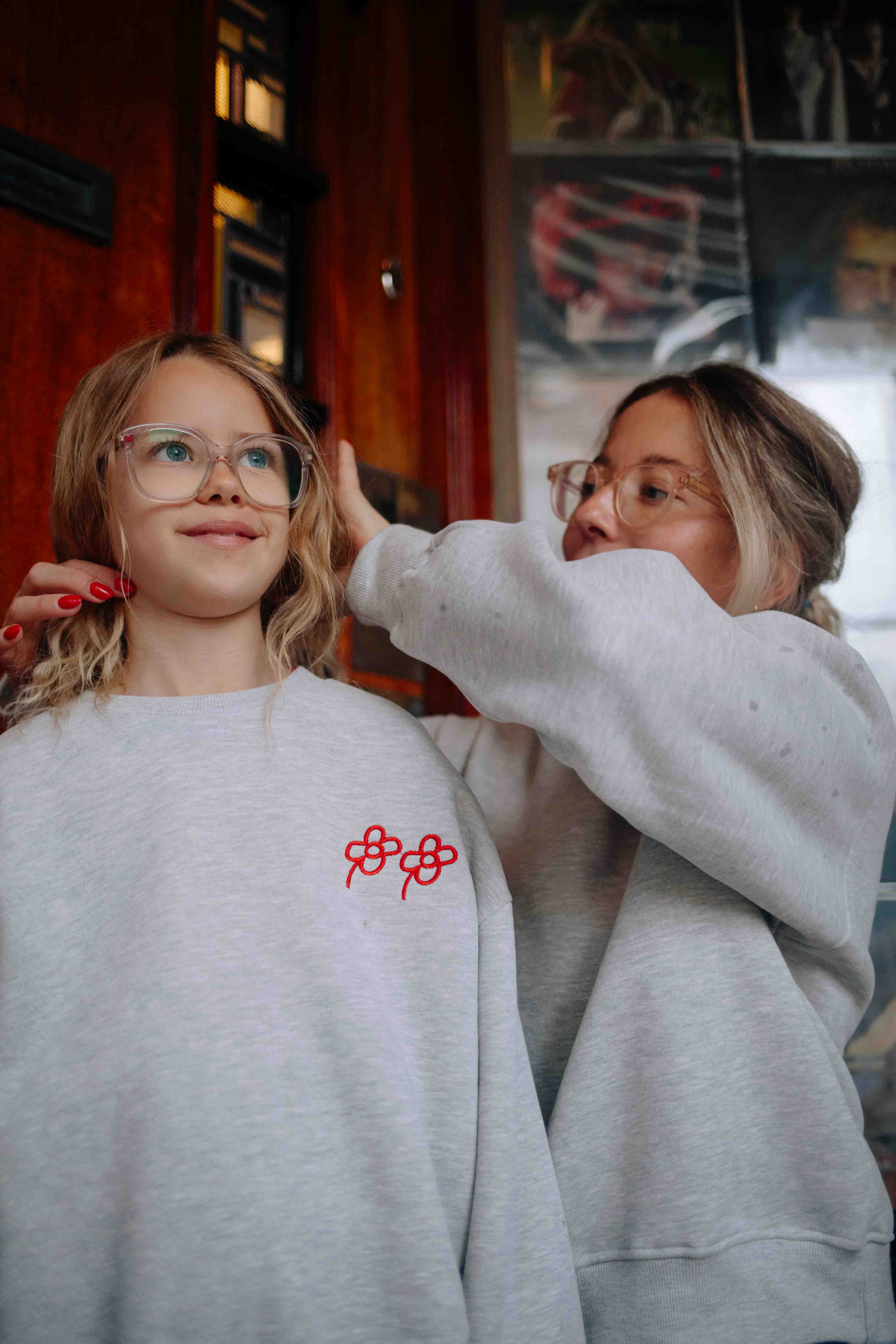 SIGNATURE FLOWER SWEATSHIRT WOMAN