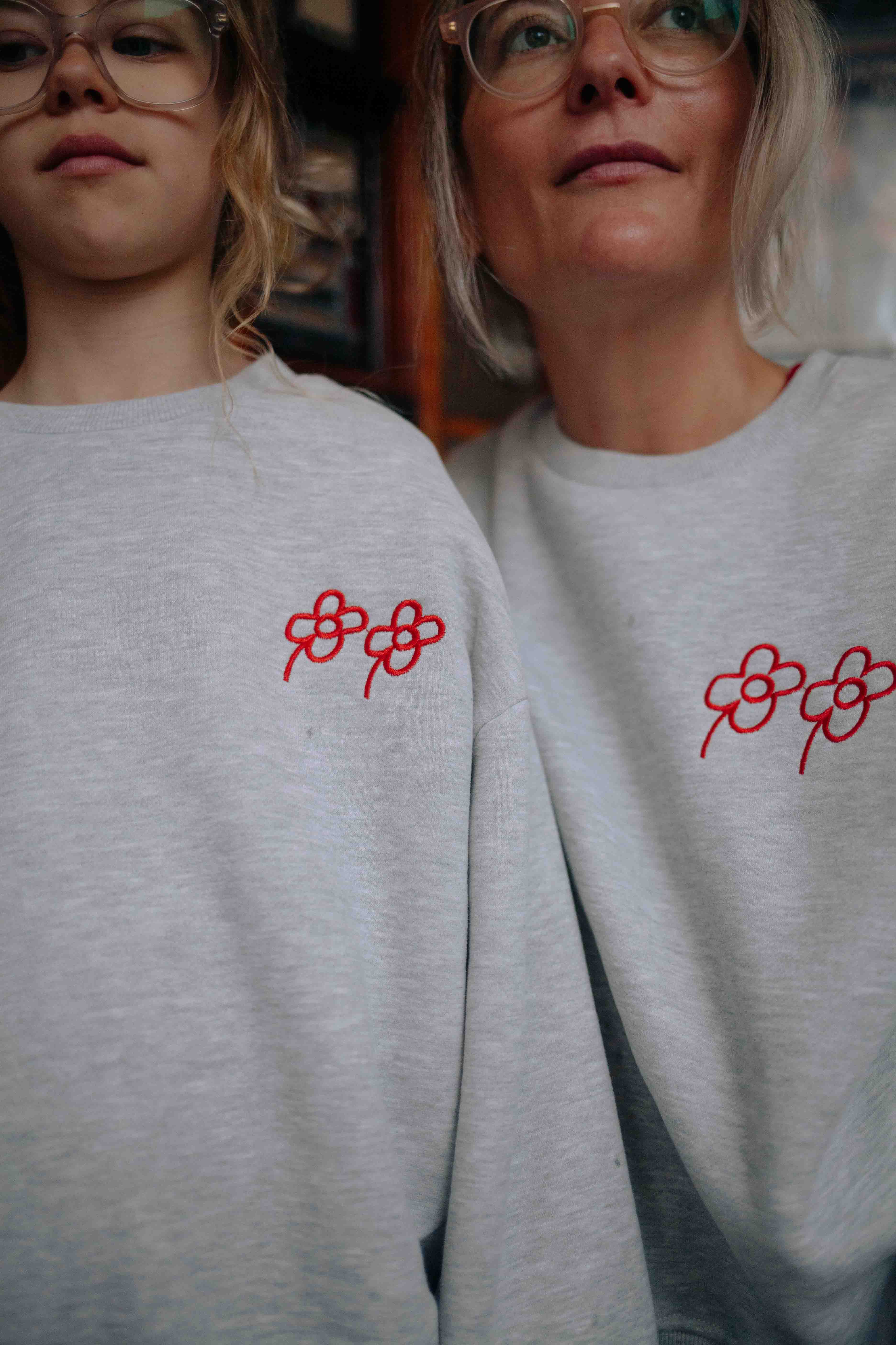 SWEAT SIGNATURE FLOWER FEMME