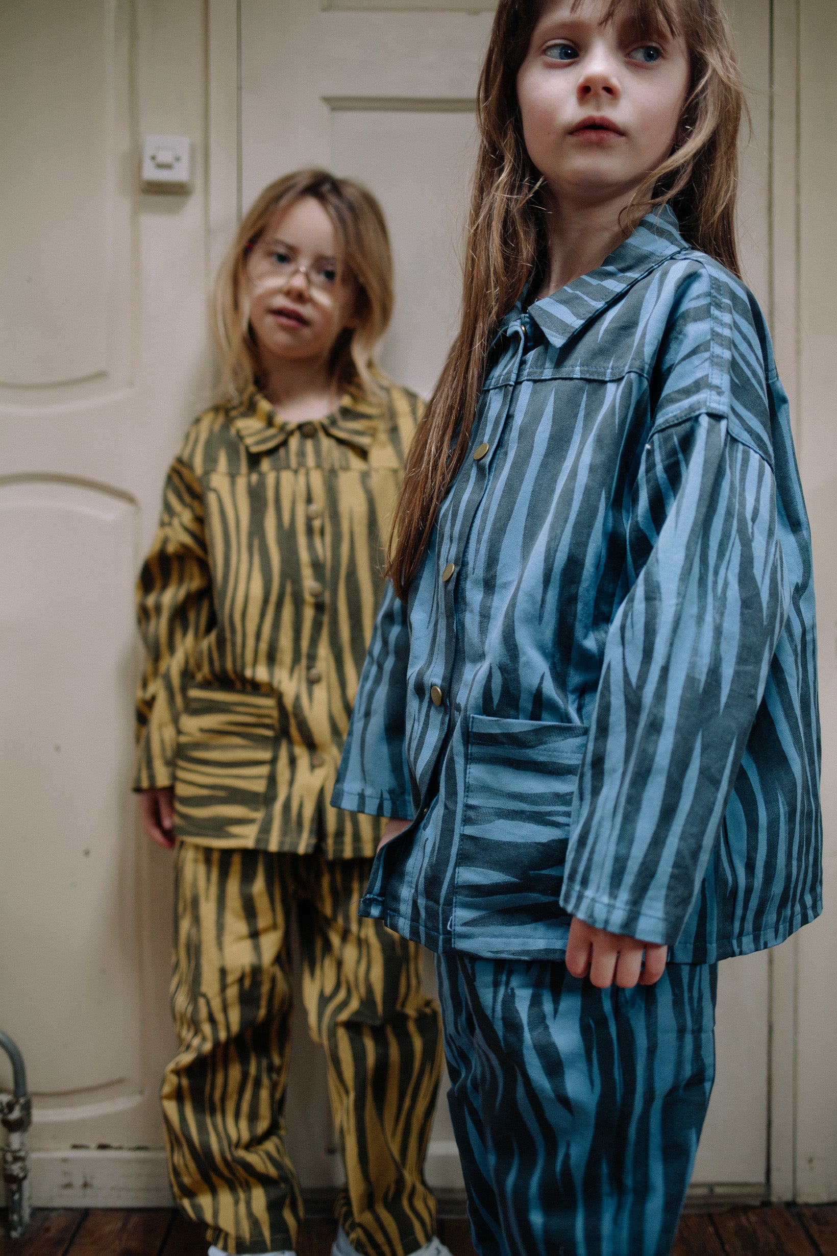 SET ZEBRA GRAOU MUSTARD