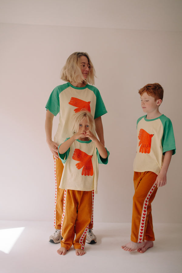 PANTALON LOVE LINE MARRON