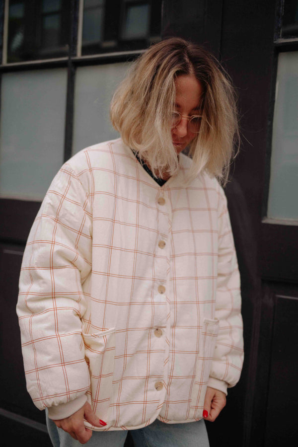 RED BIG NOTEBOOK JACKET WOMAN