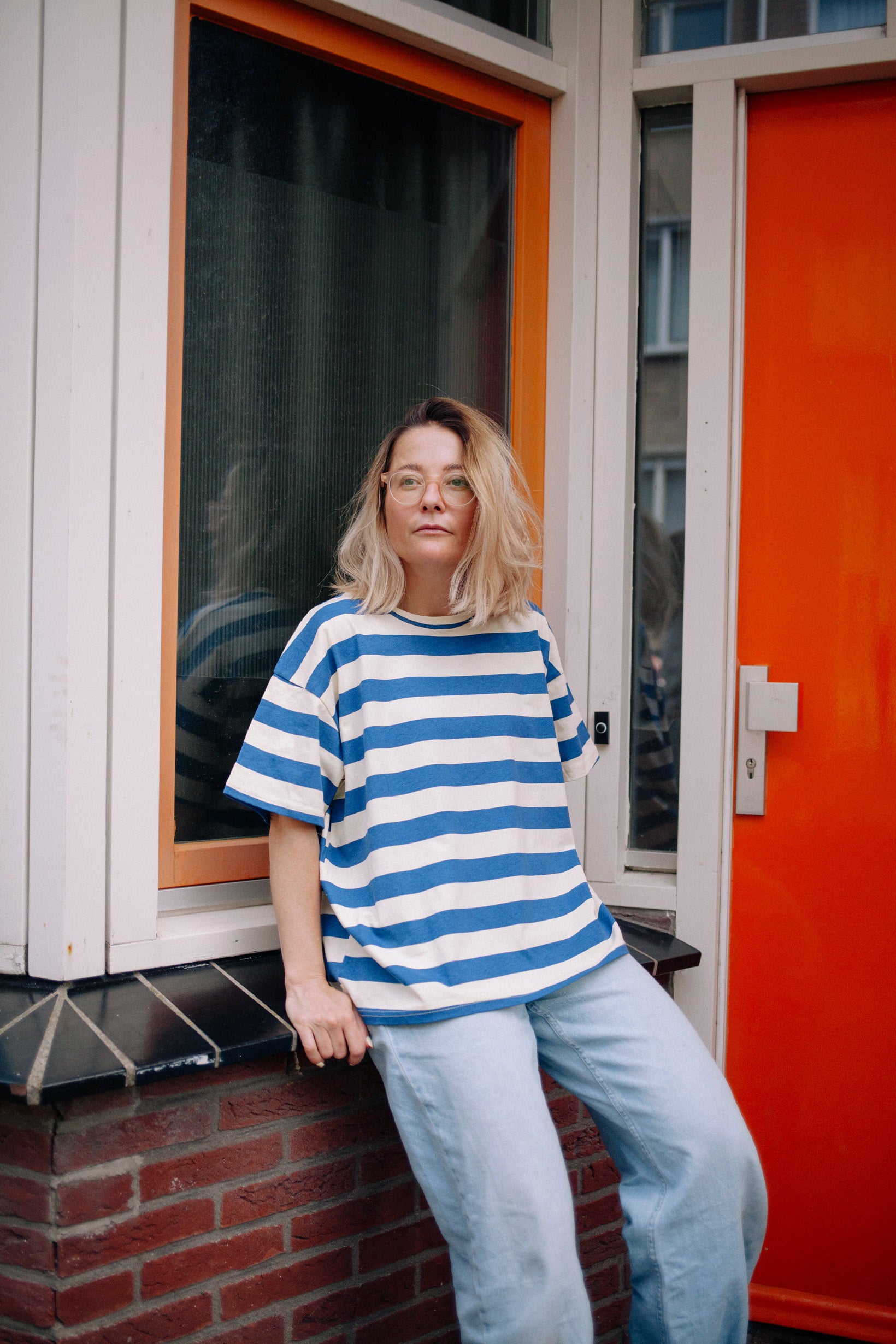 STRIPED TS WOMAN