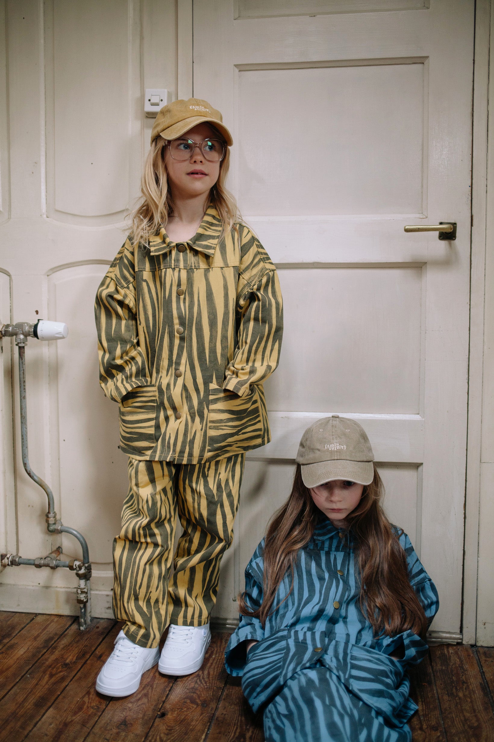 SET ZEBRA GRAOU MUSTARD