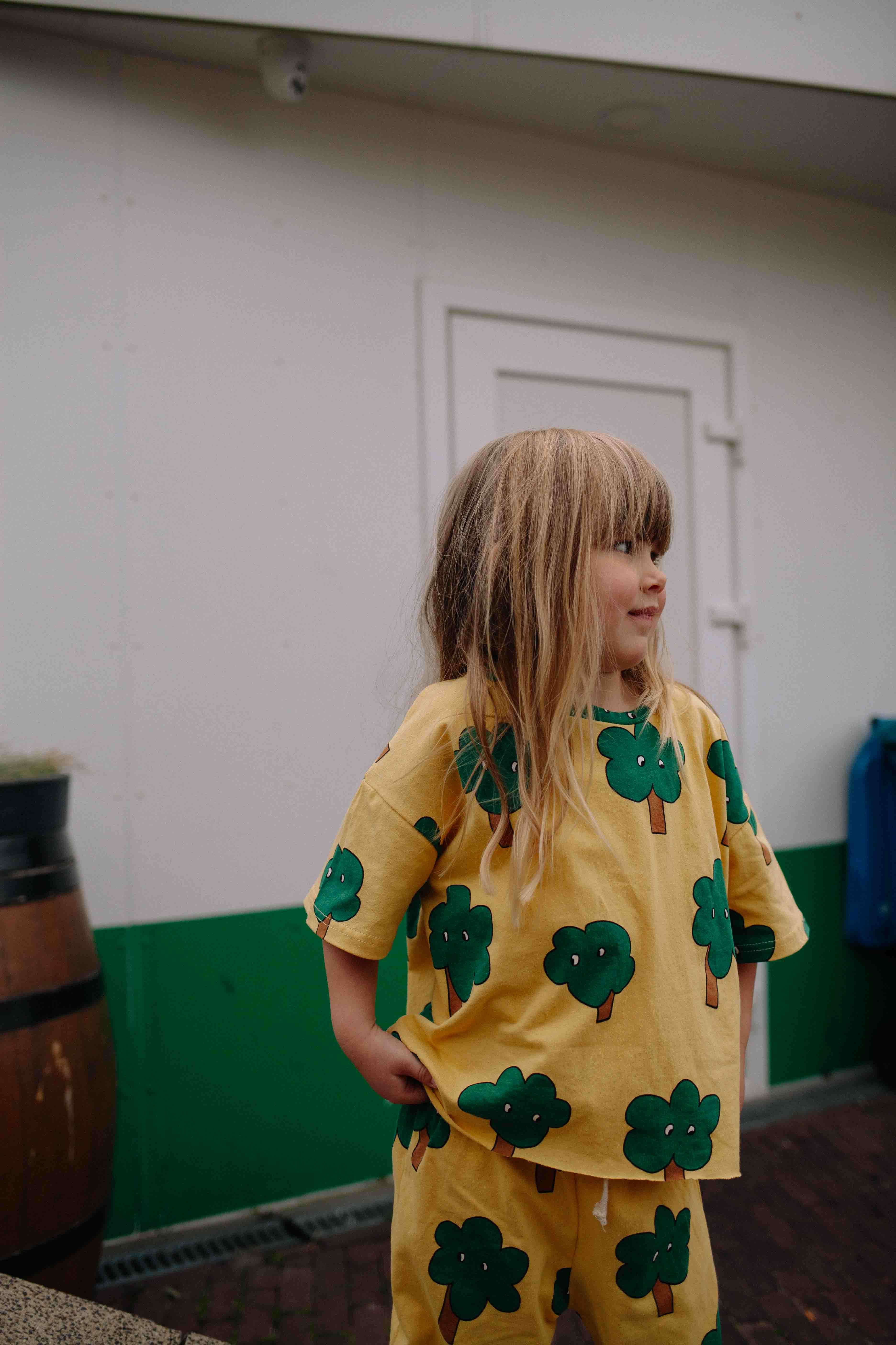 HAPPY TREE YELLOW TS SET
