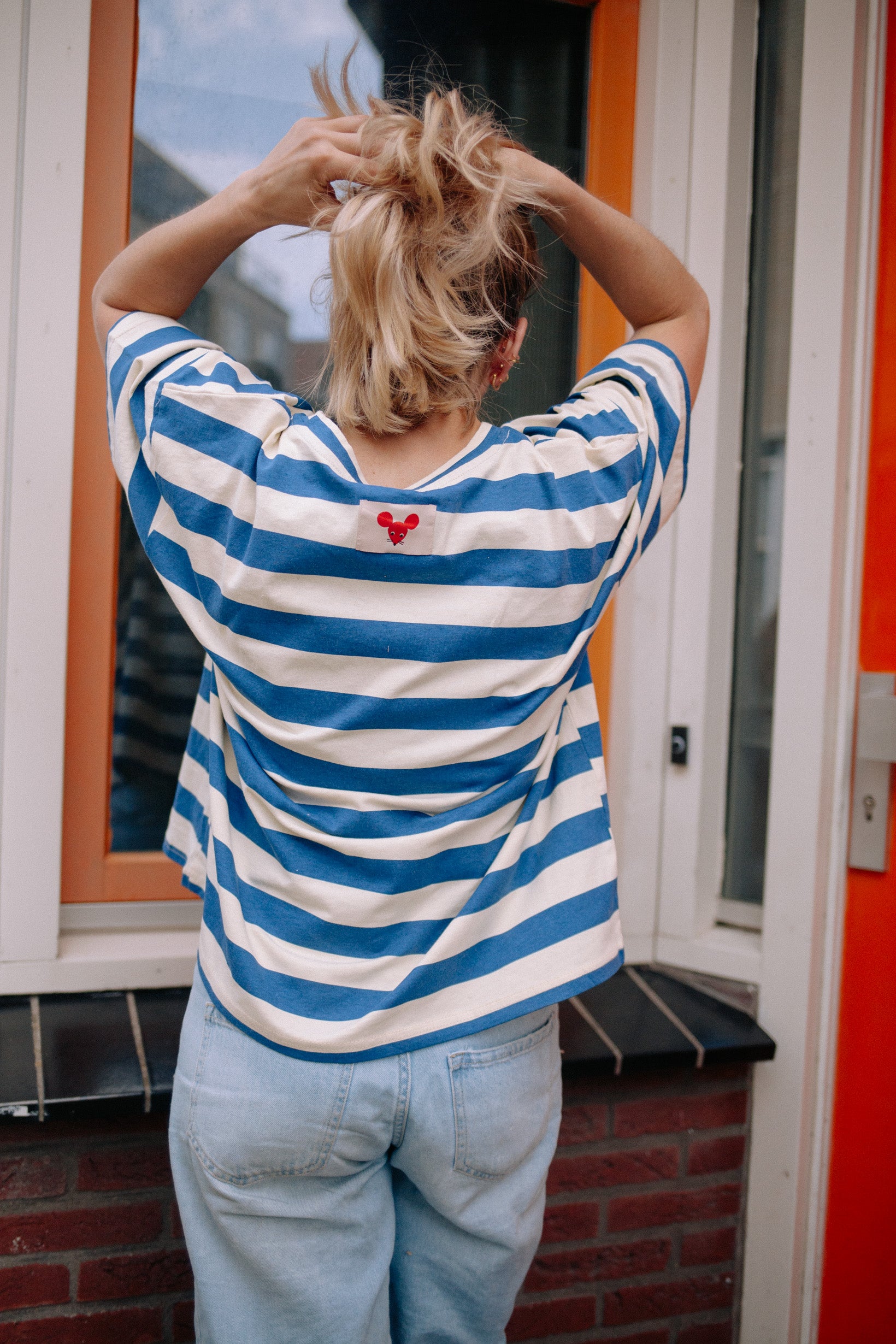 STRIPED TS WOMAN