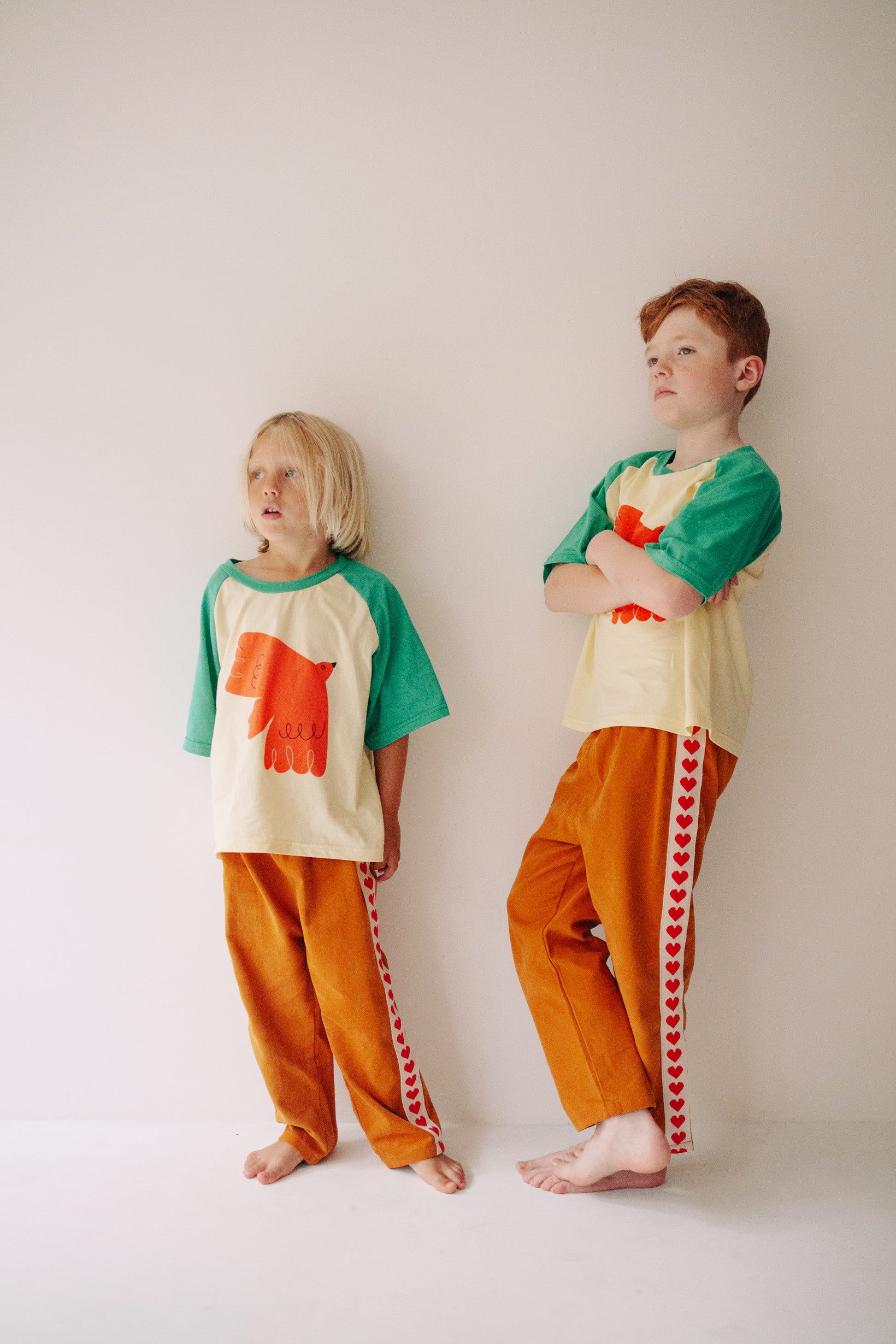 MATCHY - CARAMEL LOVE LINE PANTS