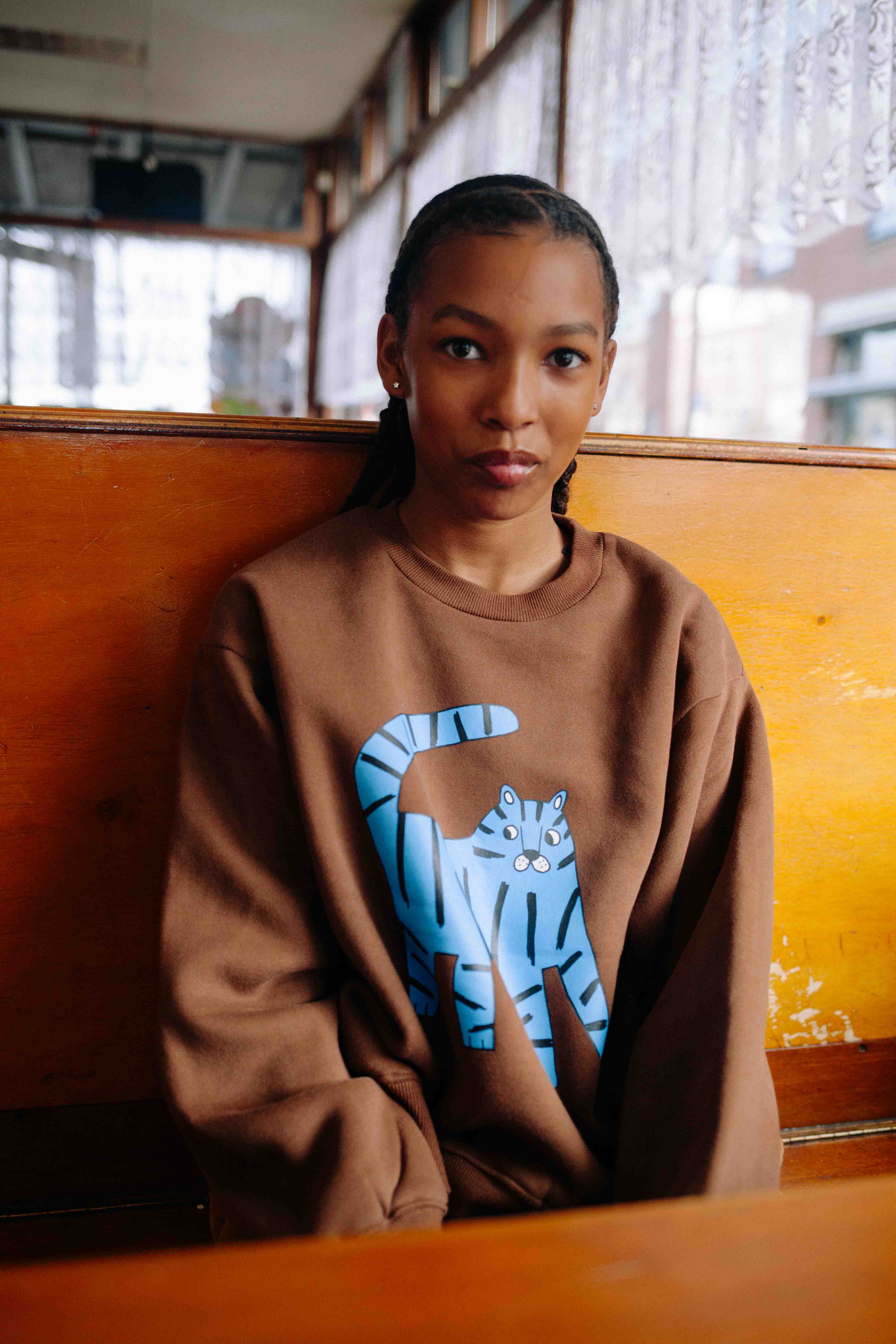 ELECTRIC TIGER SWEATSHIRT WOMAN