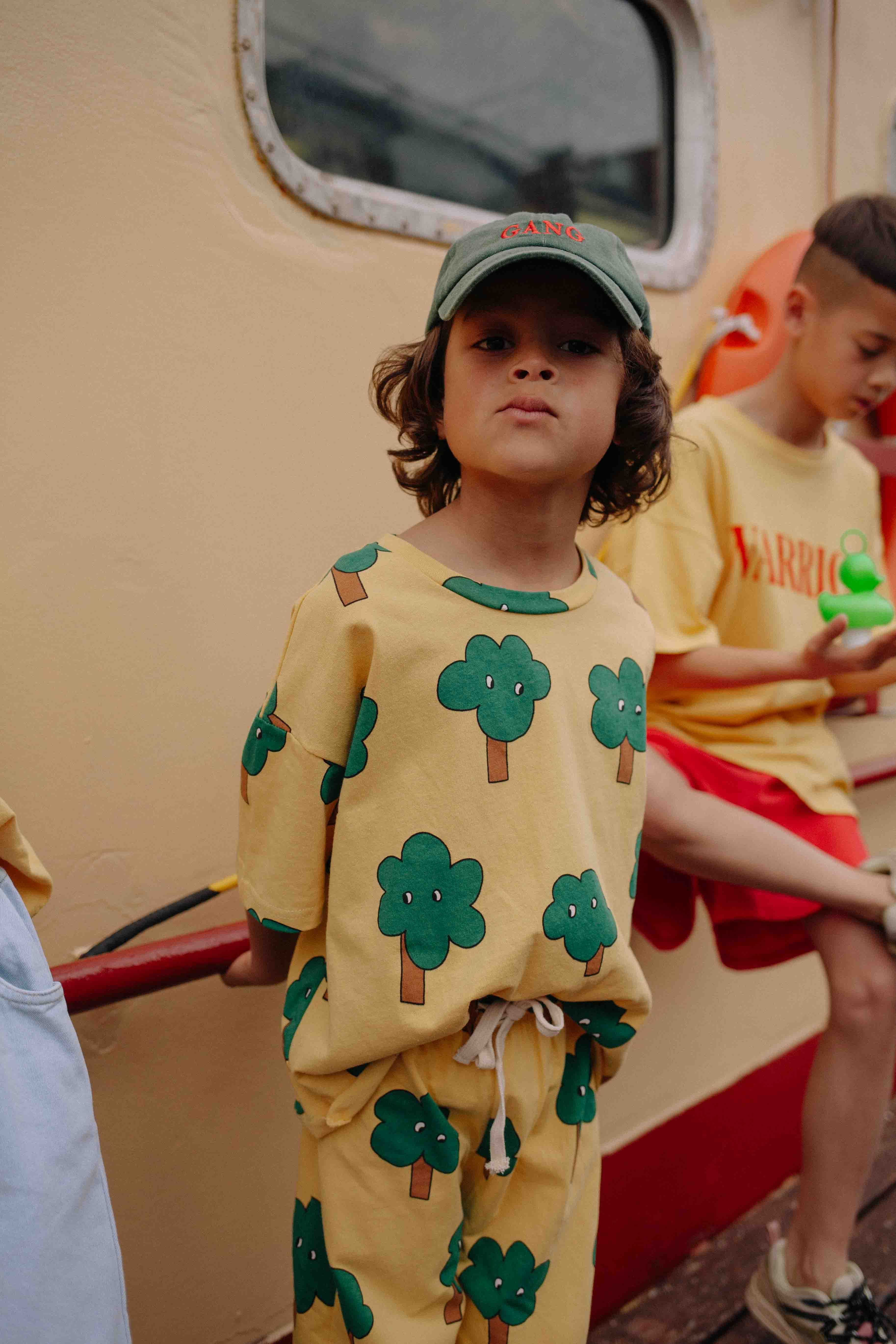 HAPPY TREE YELLOW TS SET