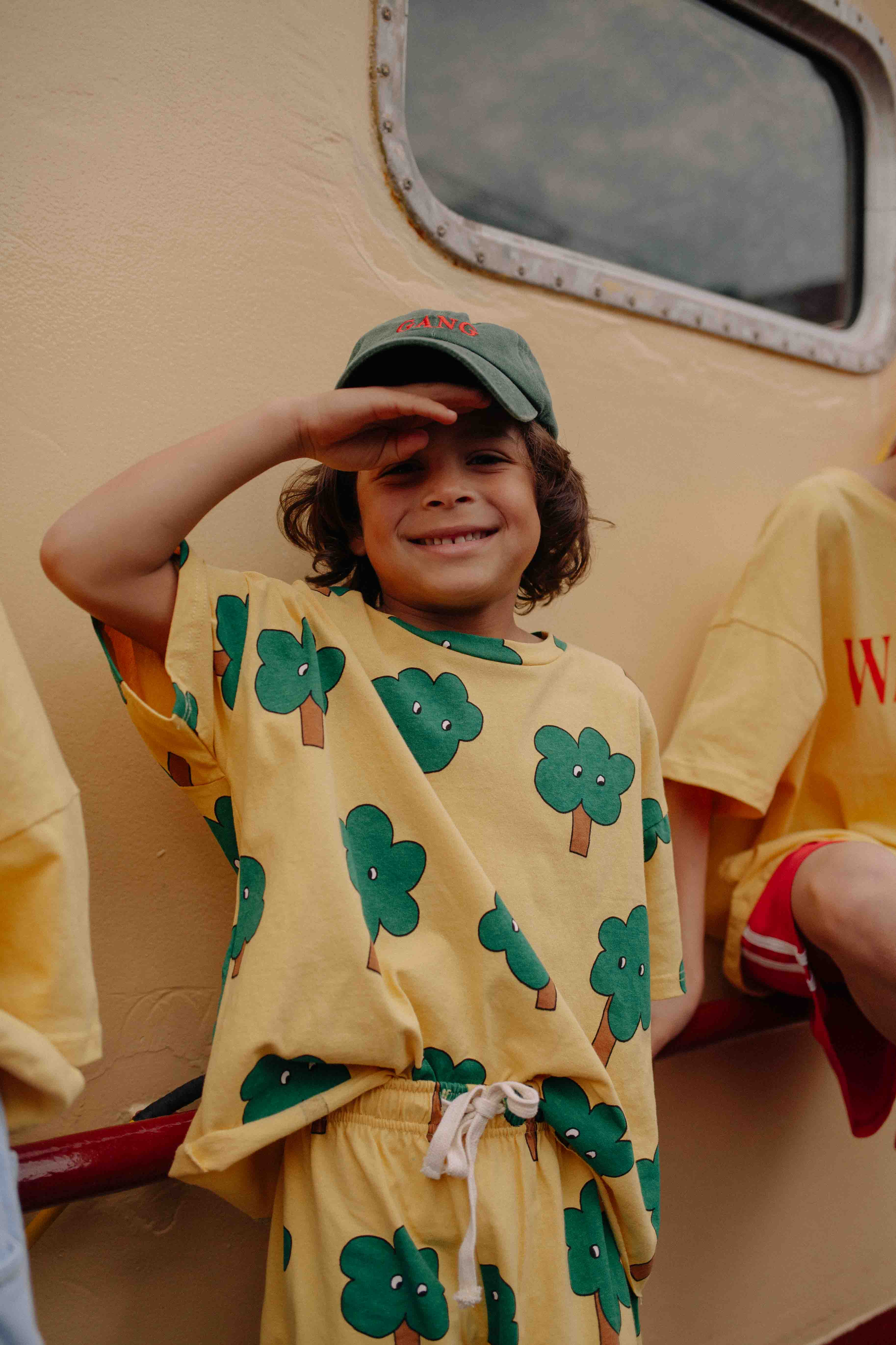 HAPPY TREE YELLOW TS SET