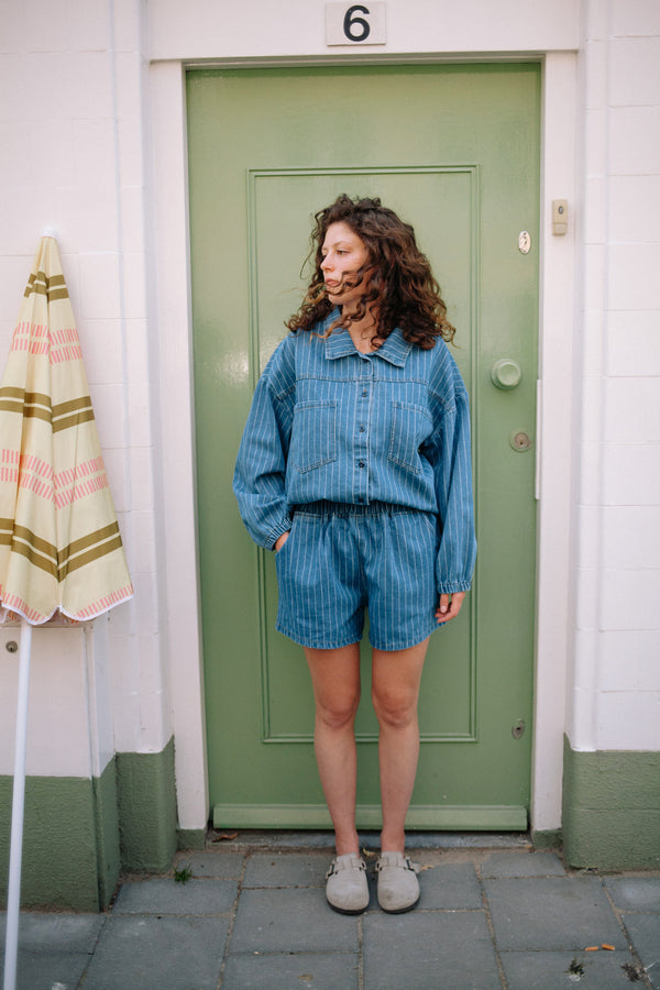 ENSEMBLE DENIM ICONIQUE FEMME