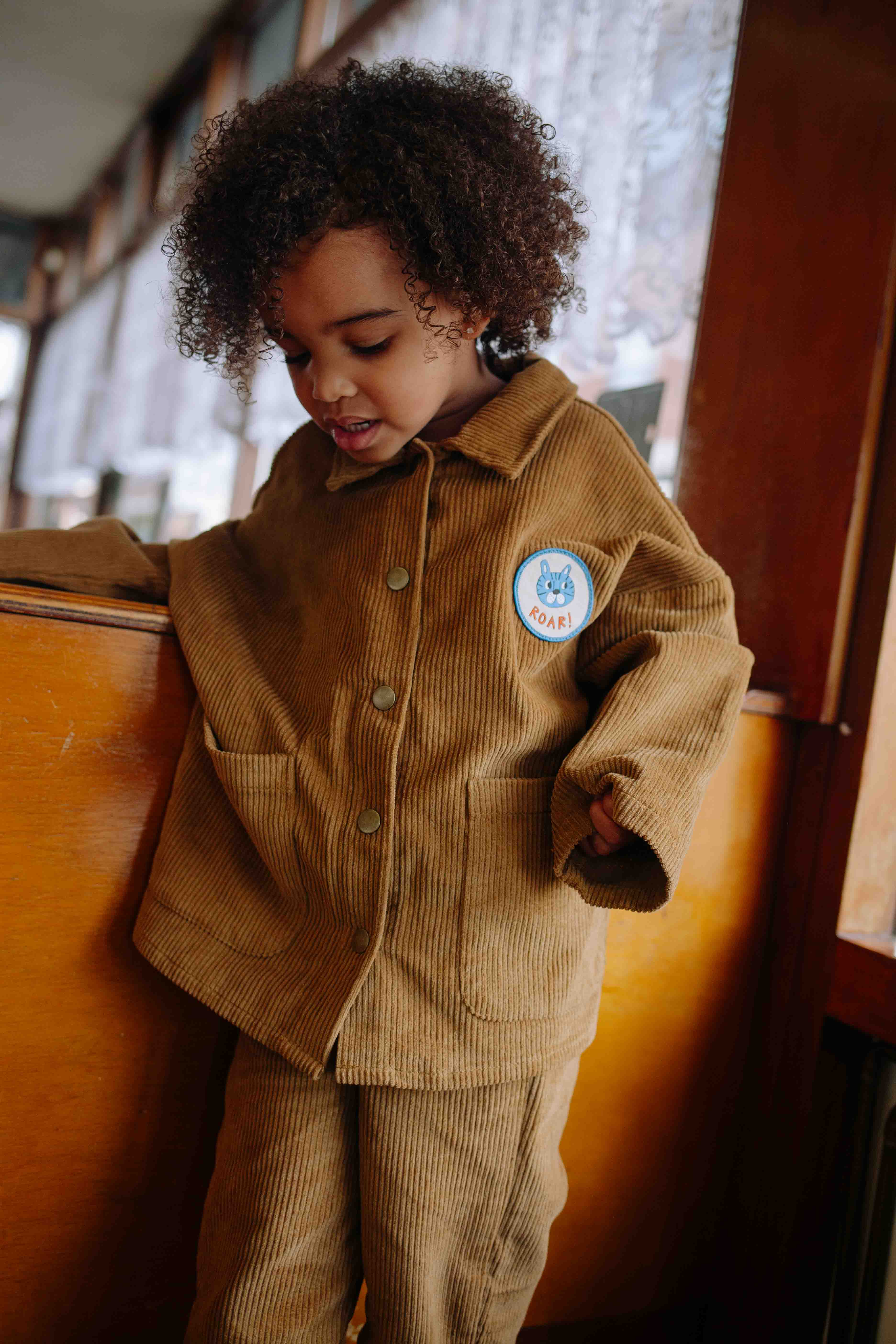 MUSTARD CORDUROY SET