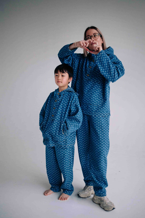 MATCHY - ENSEMBLE HEART DENIM