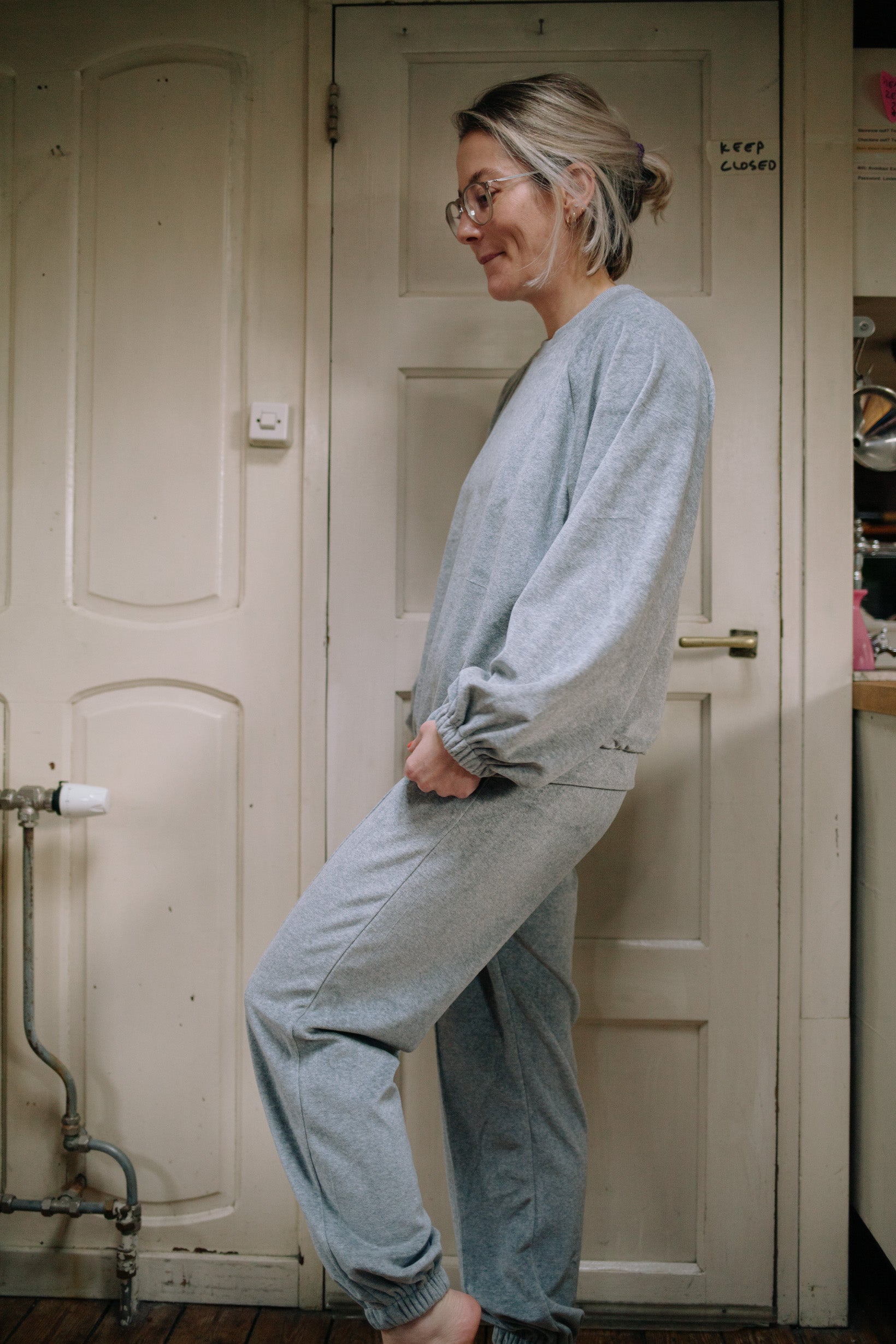 GREY DREAMY SET WOMAN