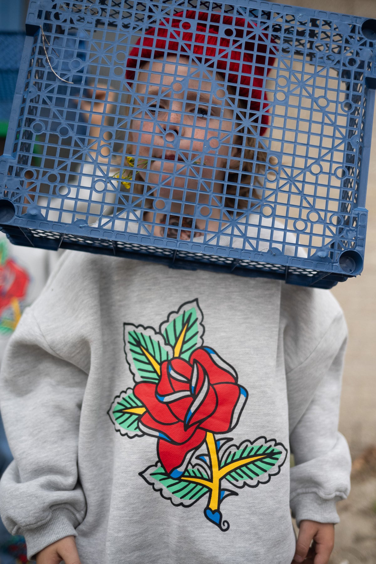 CLASSIC ROSE SWEATSHIRT