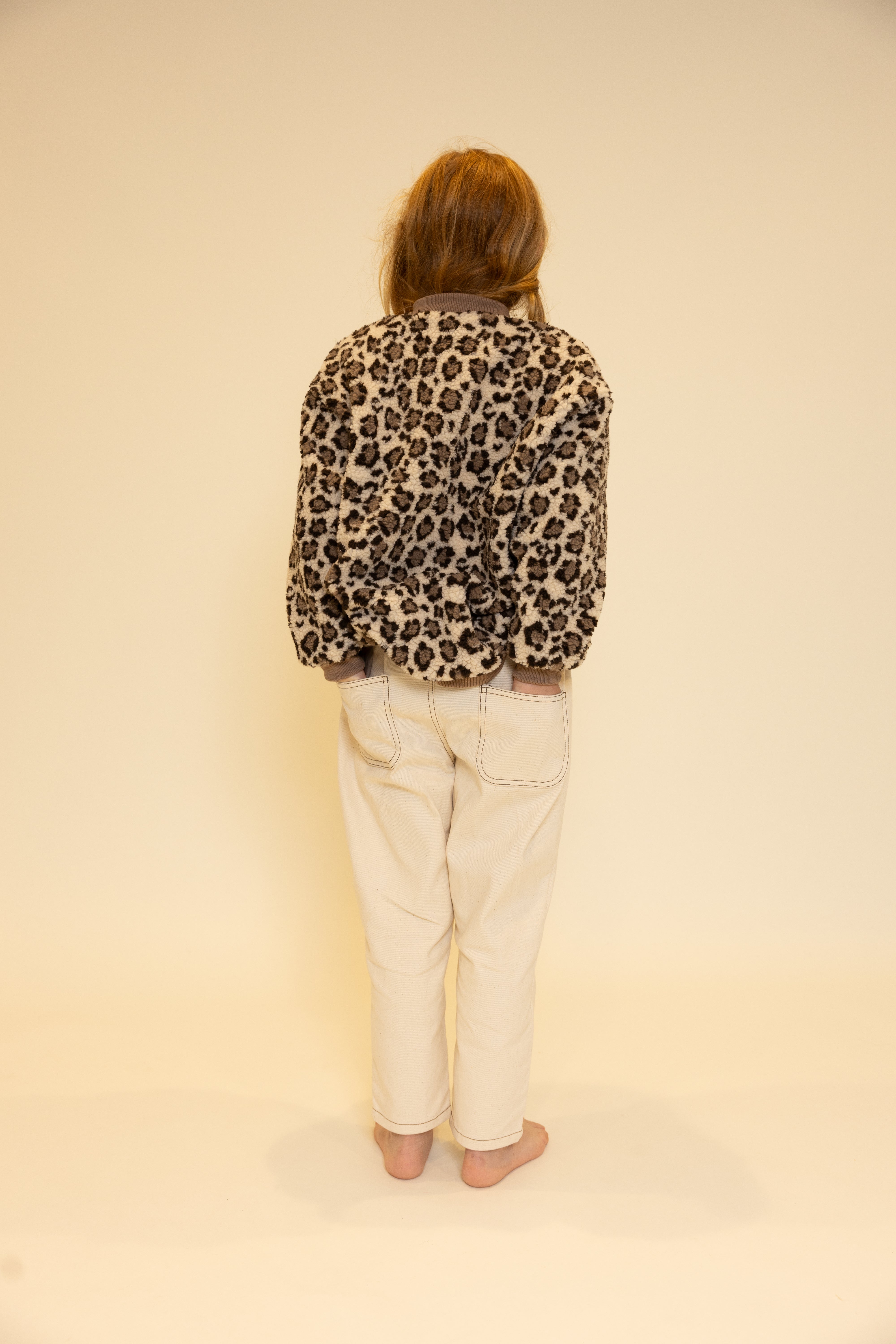 TROUSERS PLEAT CONTRAST CREAM