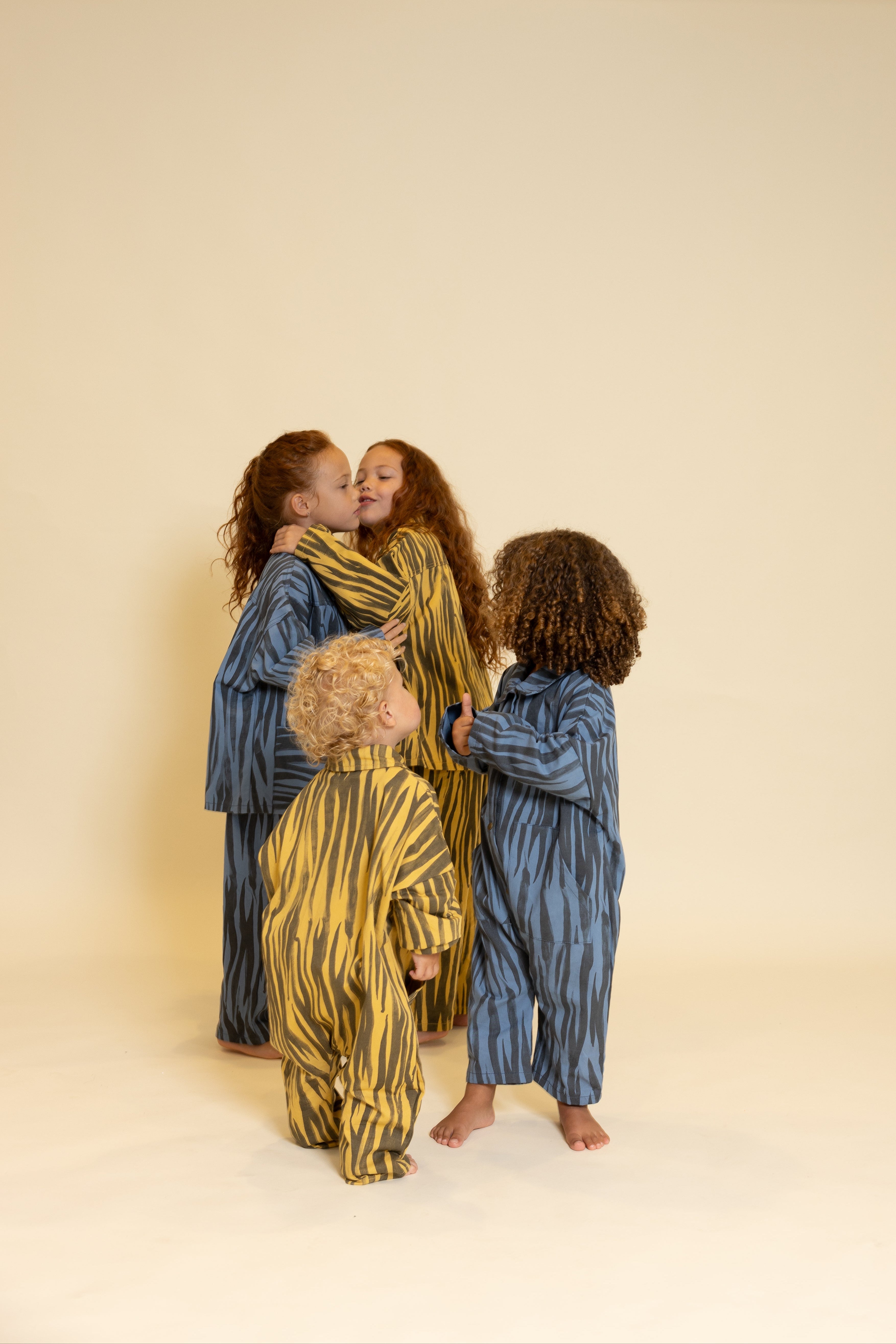 JUMPSUIT ZEBRA GRAOU MUSTARD