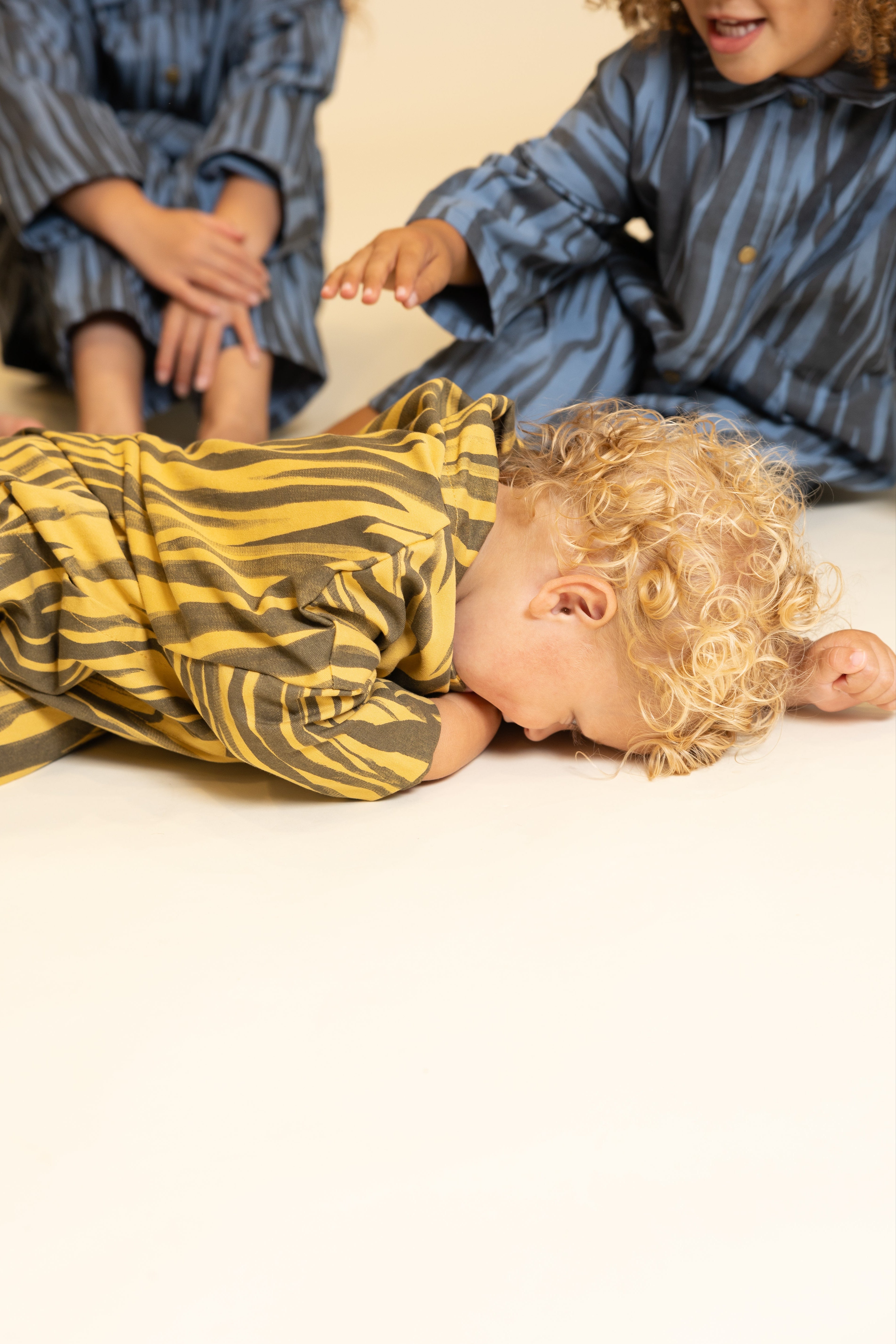 JUMPSUIT ZEBRA GRAOU MUSTARD