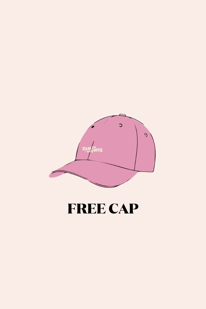 CAP AS GIFT FOR ALL ORDERS