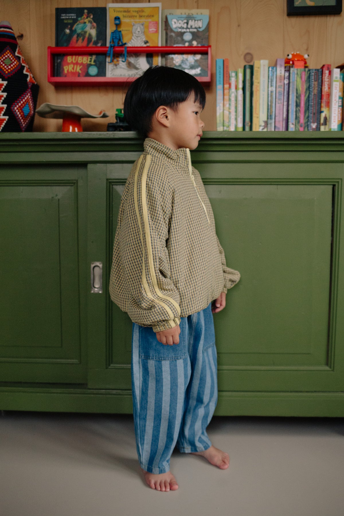 YELLOW VICHY JACKET
