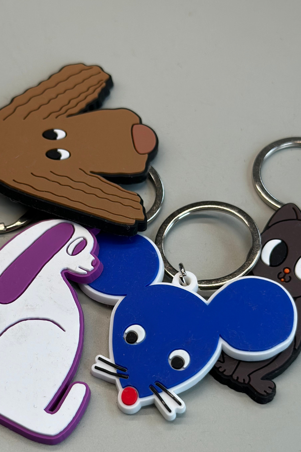 ANIMAL FRIENDS KEYCHAINS