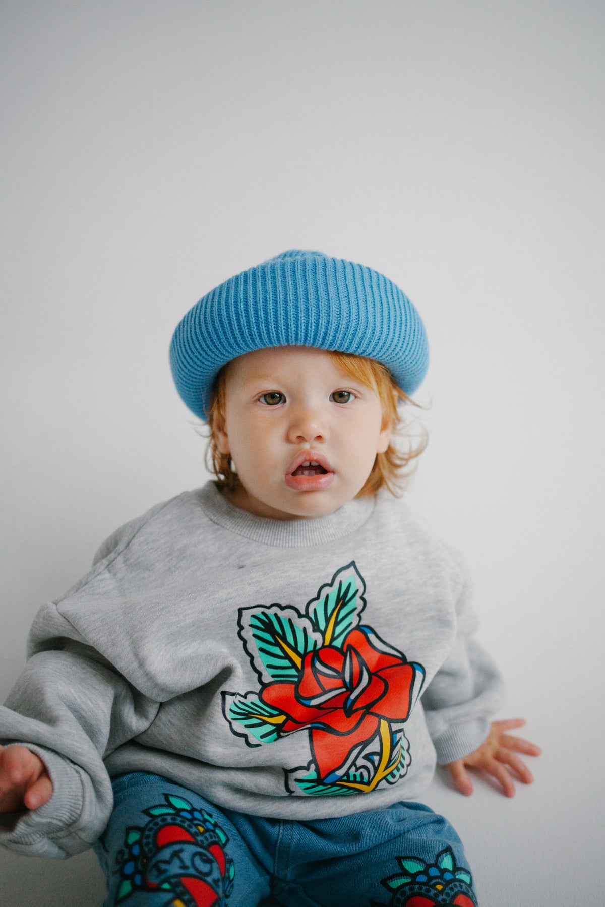 CLASSIC ROSE SWEATSHIRT