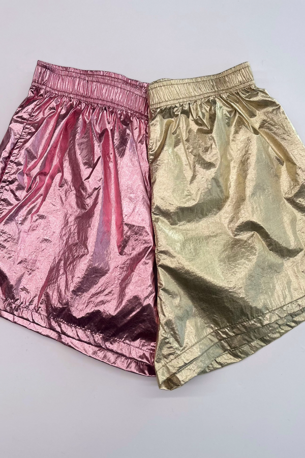 MATCHY - SHORTS ROSE & BRILLANT