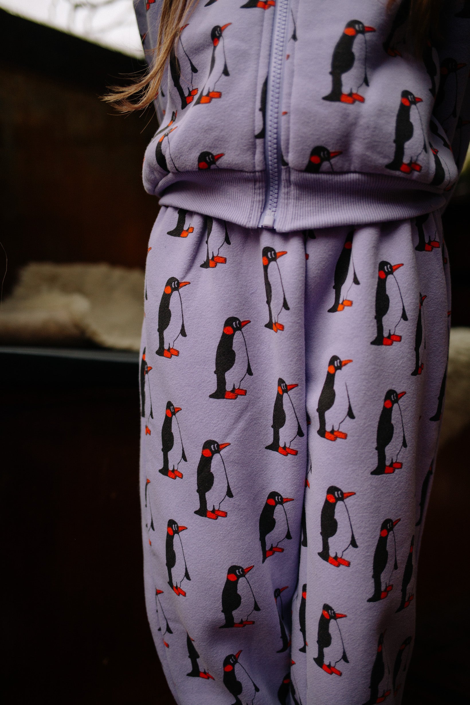 PENGUIN PARADE SET PURPLE