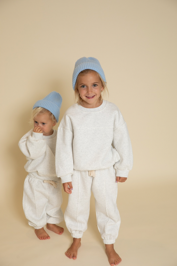 LOOK COZY LIGHT GREY SET