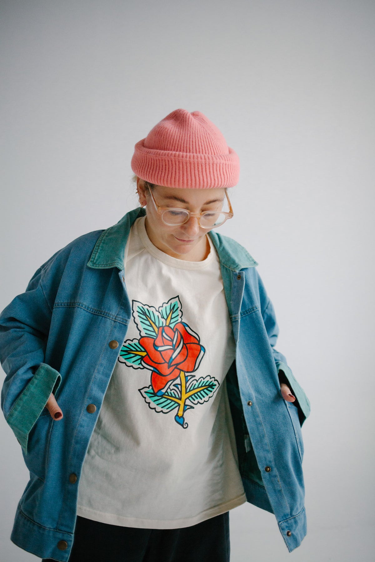 TRADITIONAL ROSE TS WOMAN