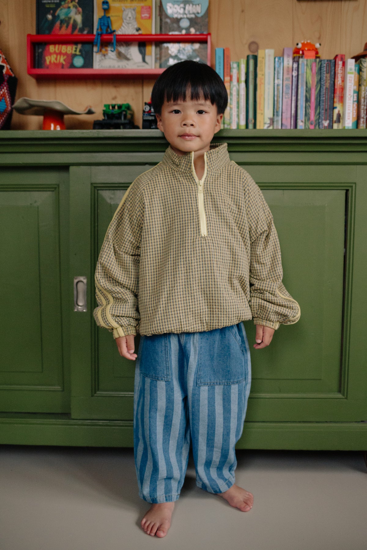 YELLOW VICHY JACKET