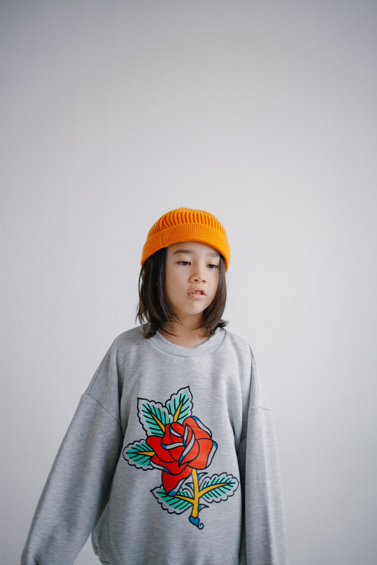 CLASSIC ROSE SWEATSHIRT