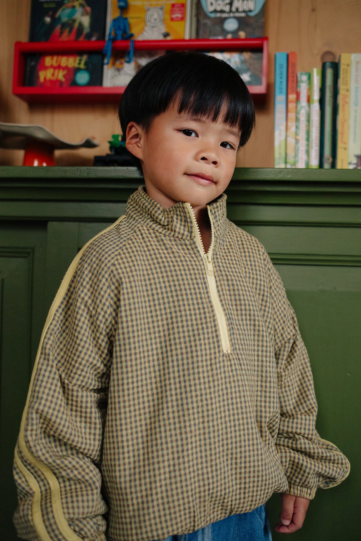 YELLOW VICHY JACKET
