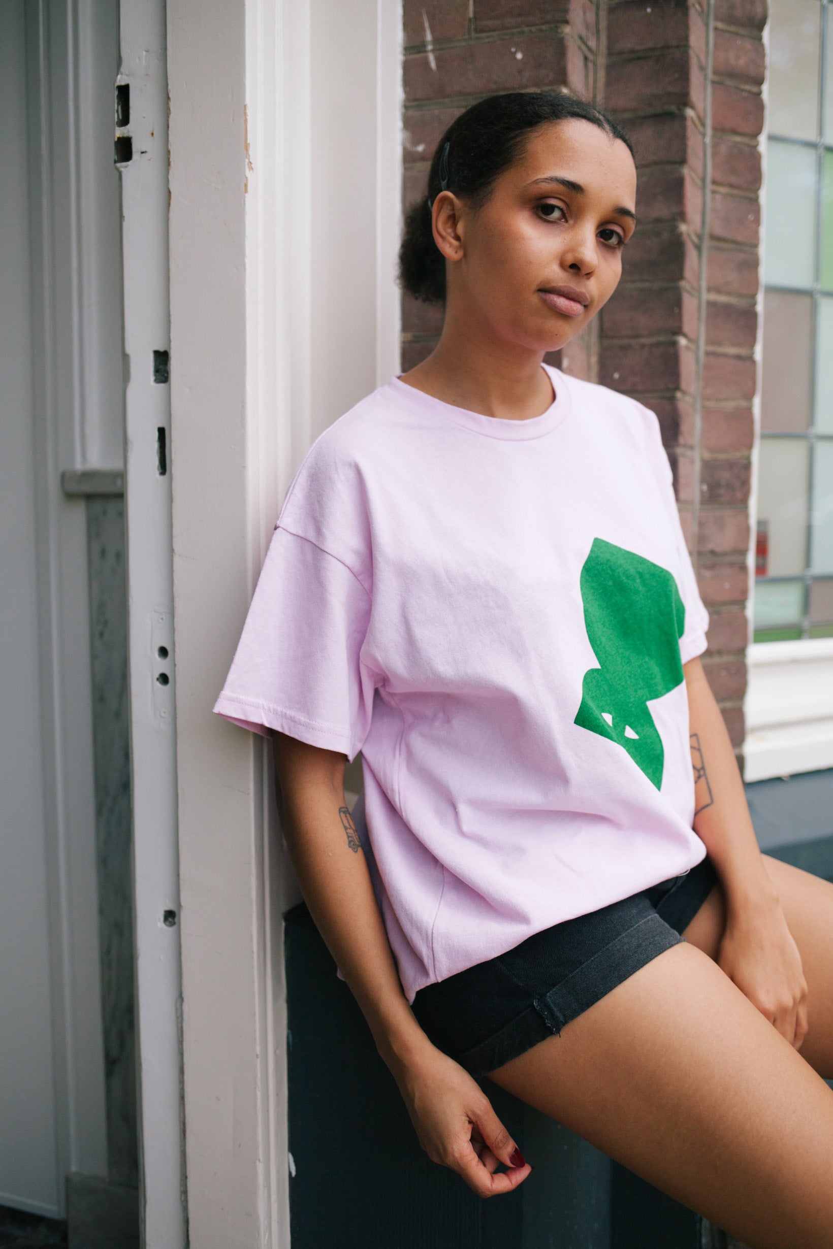 COTTON CANDY T-SHIRT X OLU 'OLU MUM