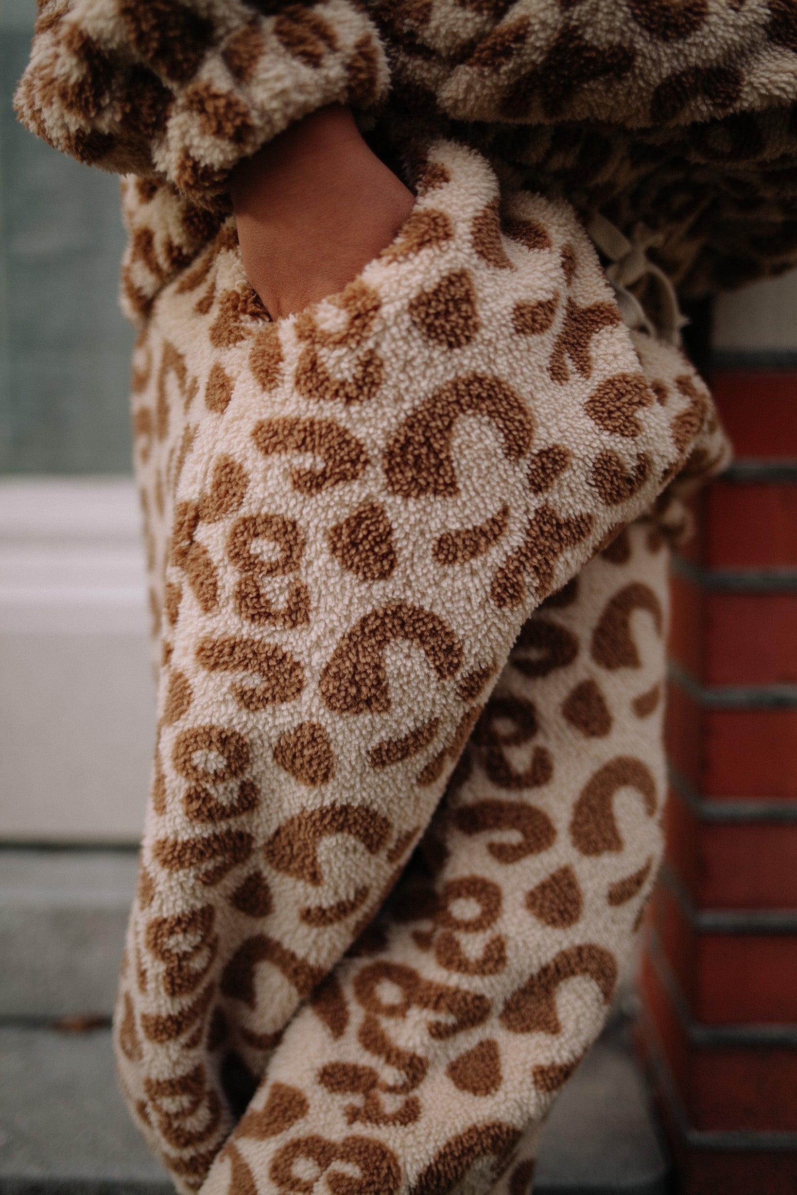 SOFT FLEECE LEOPARD SET