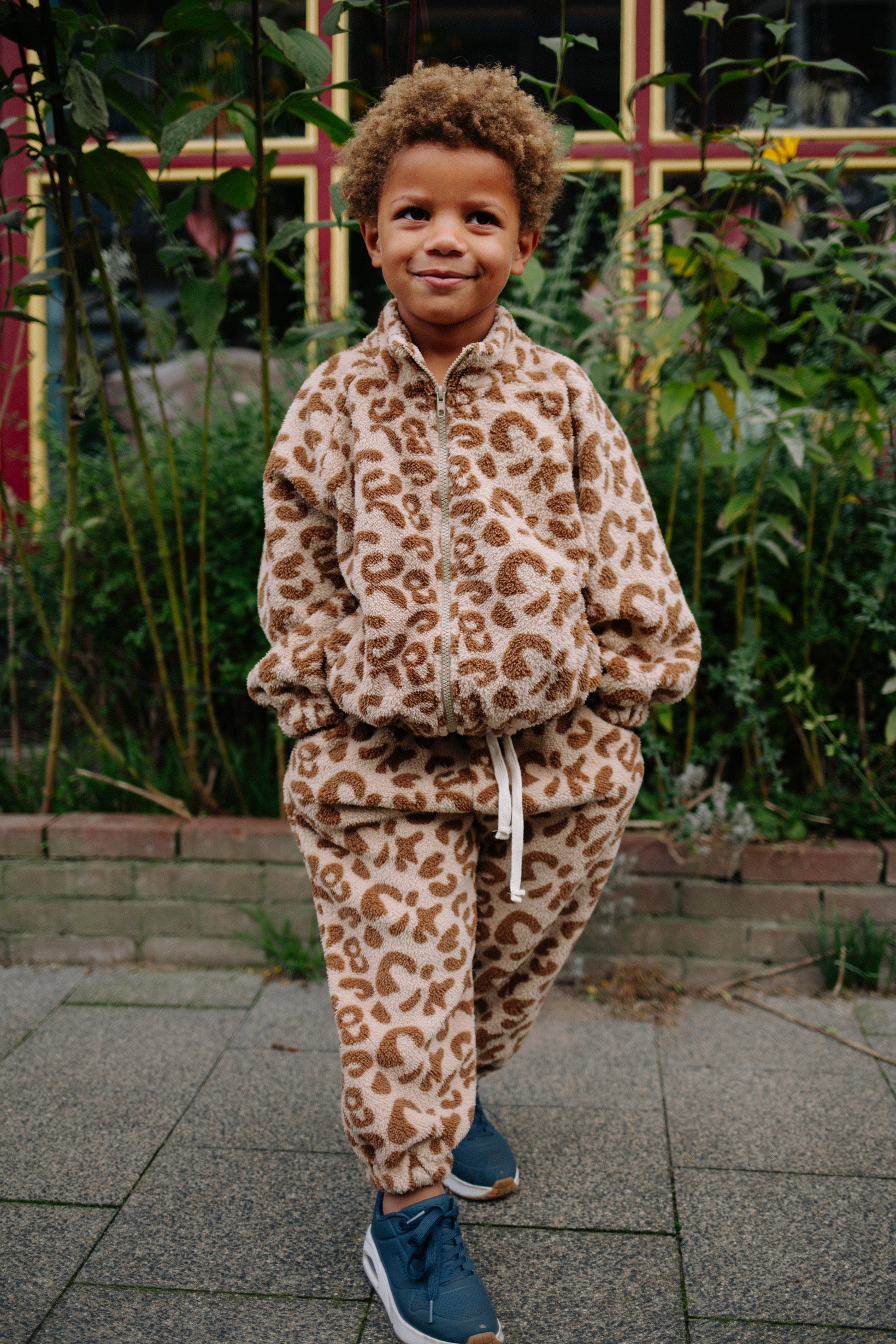 SOFT FLEECE LEOPARD SET