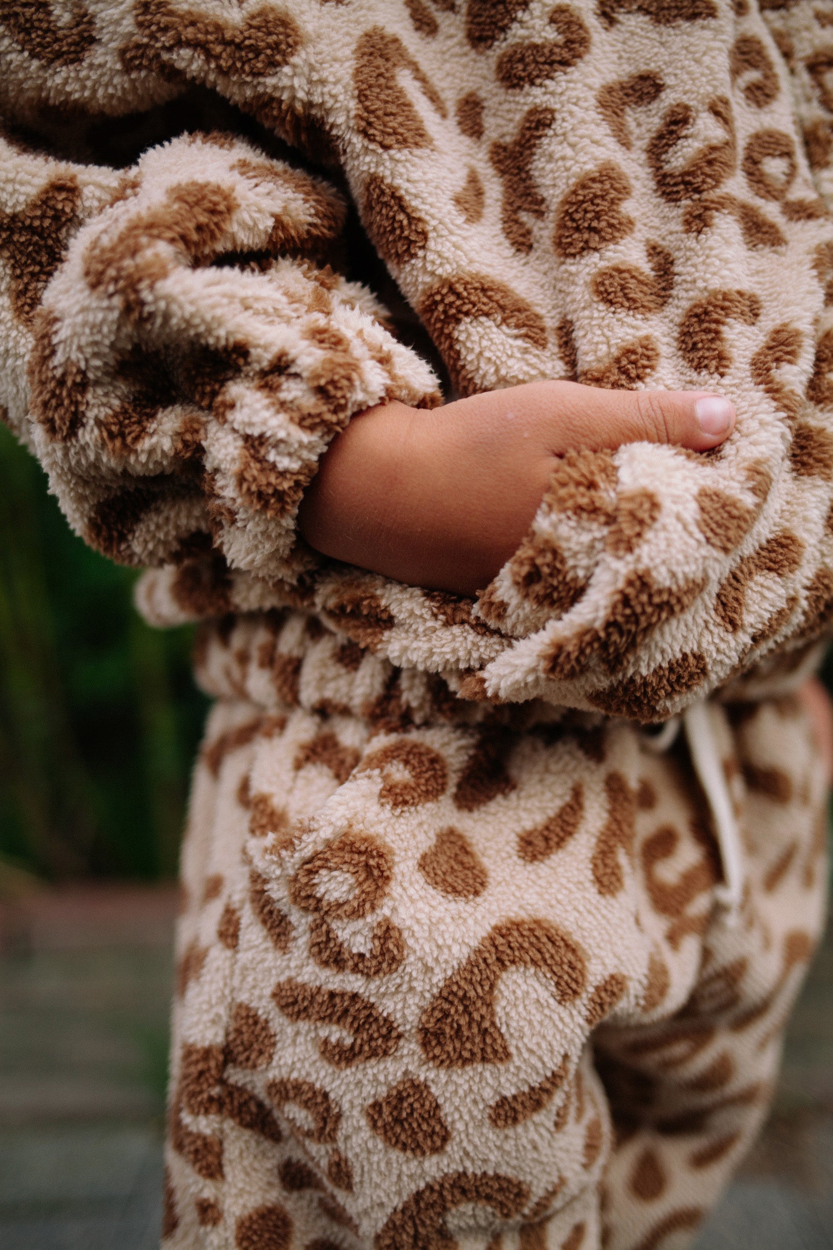 SOFT FLEECE LEOPARD SET