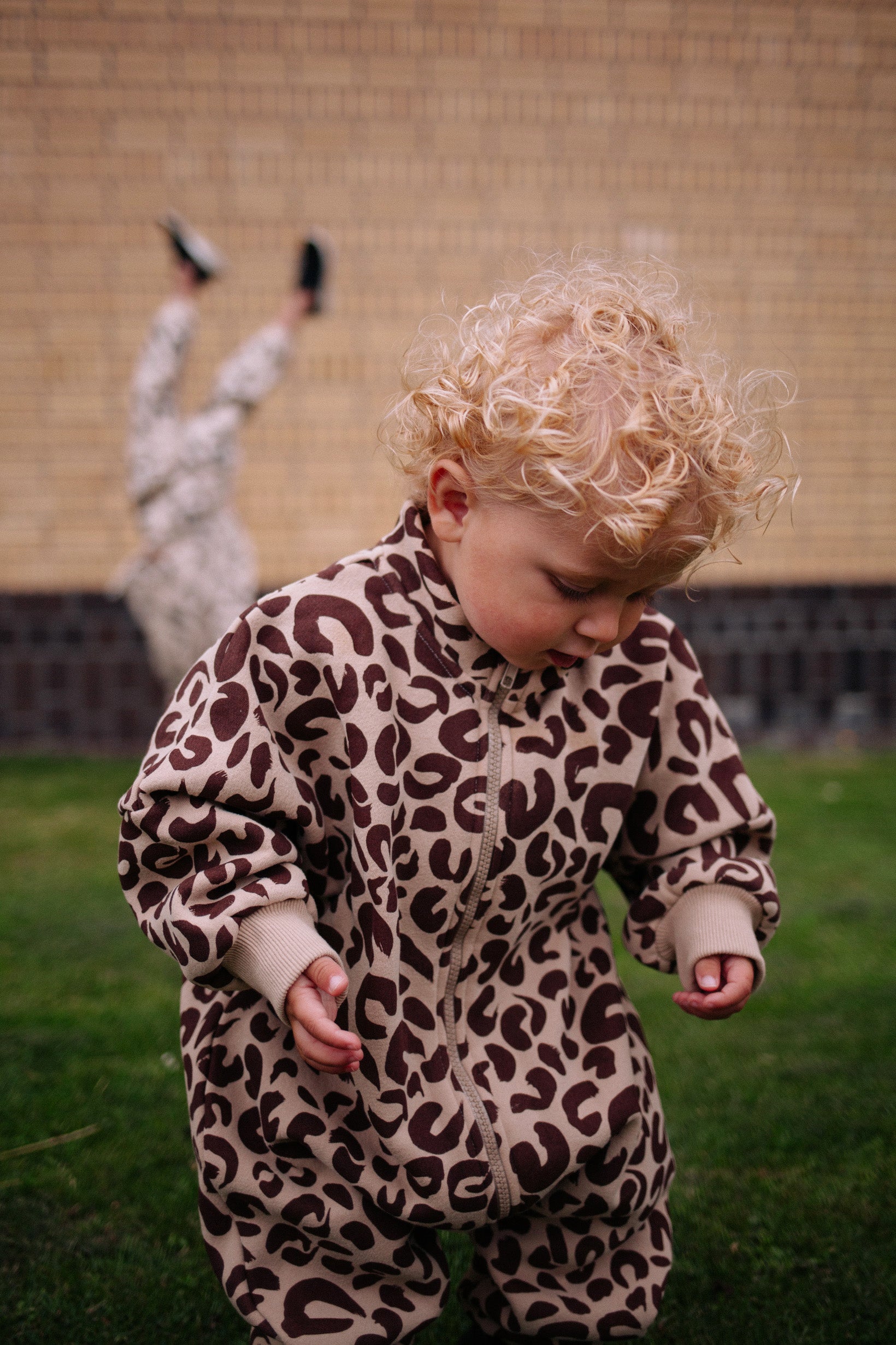 BEIGE LEOPARD JUMPSUIT MML