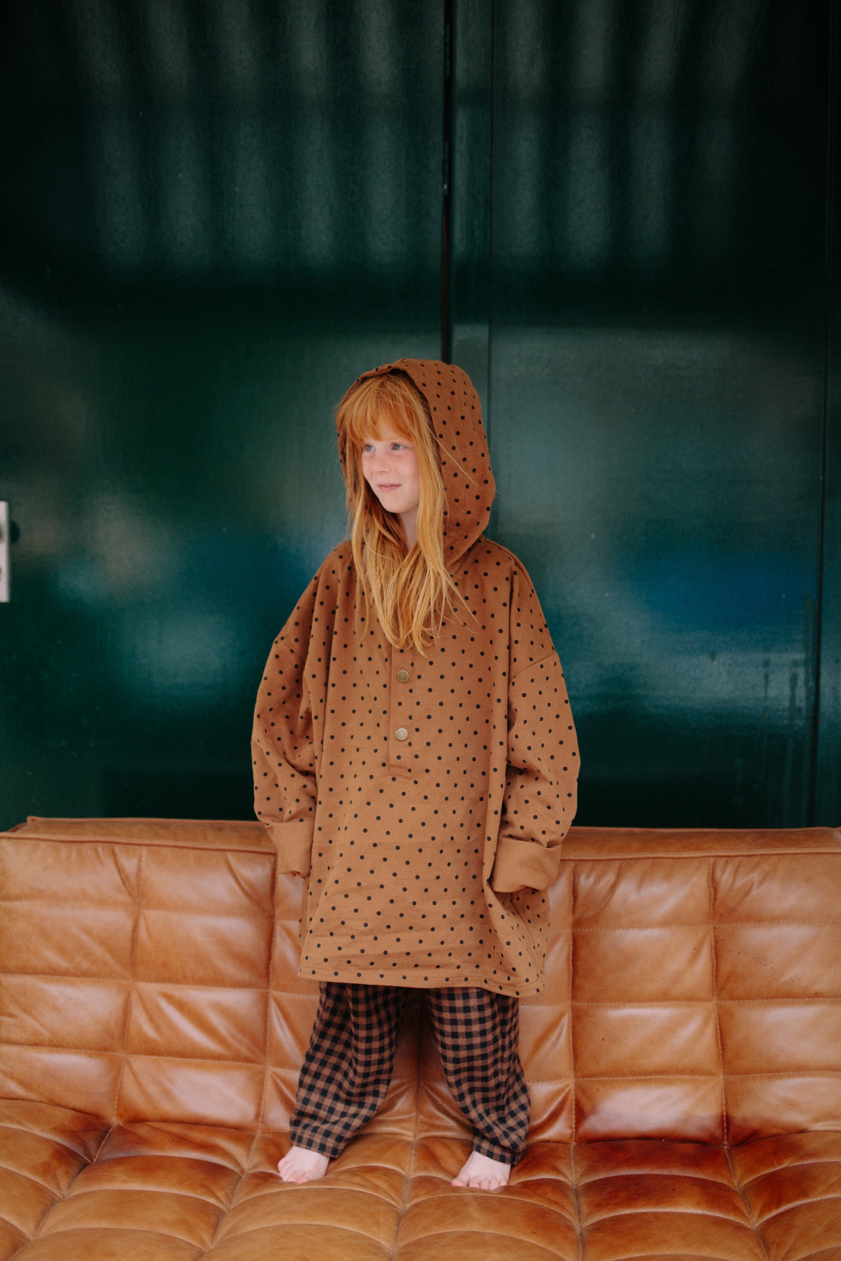 POLKA HOODIE SET