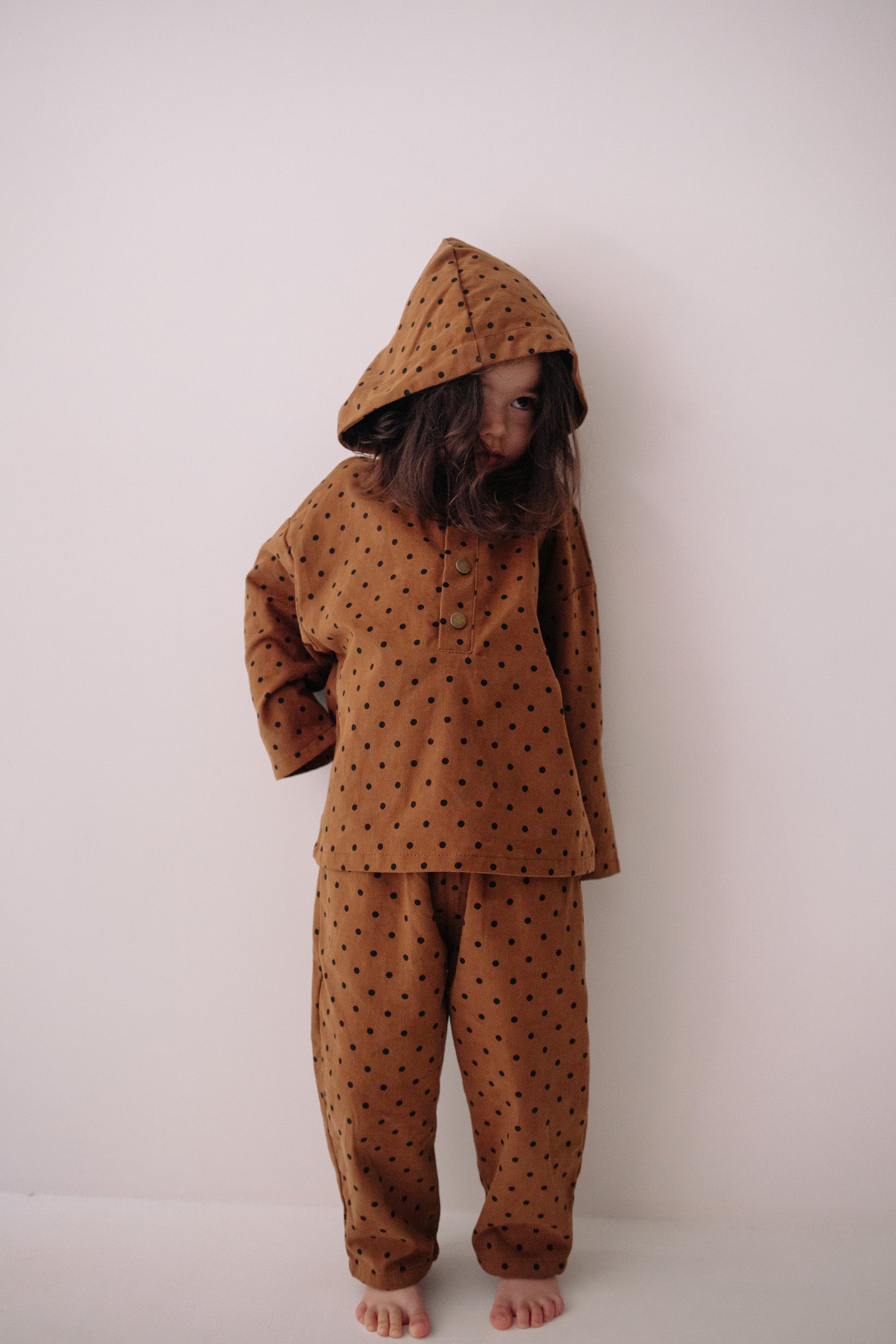 POLKA HOODIE SET