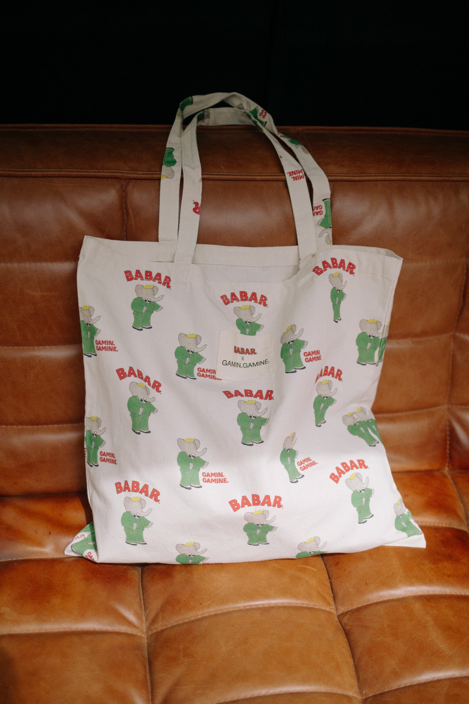 BABAR ALLOVER TOTE