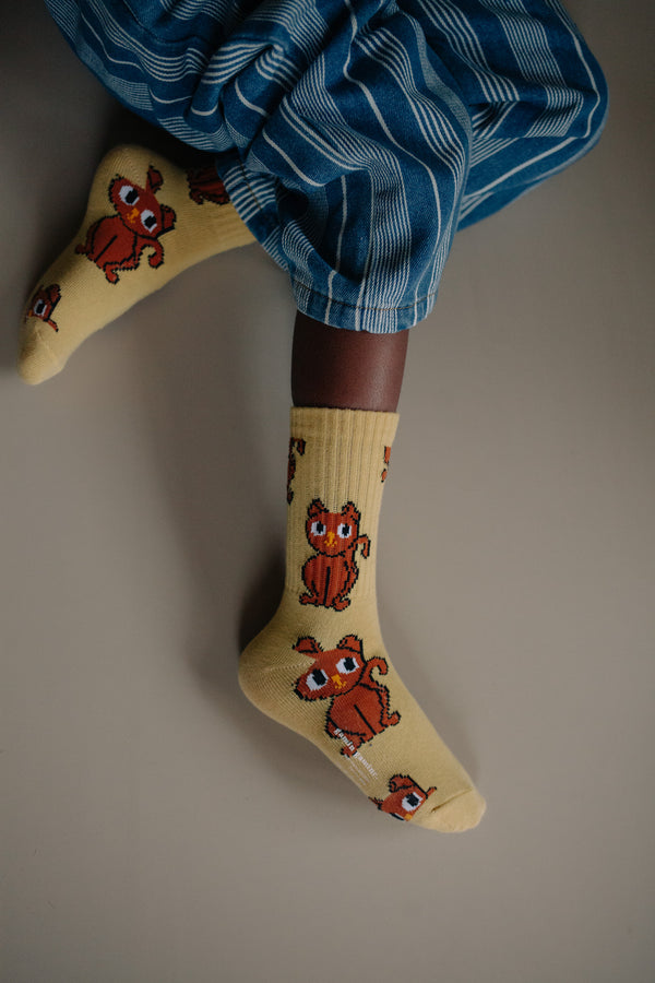 PIXEL KITTEN SOCKS