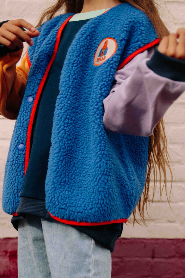VESTE SANS MANCHE HELLO DOG