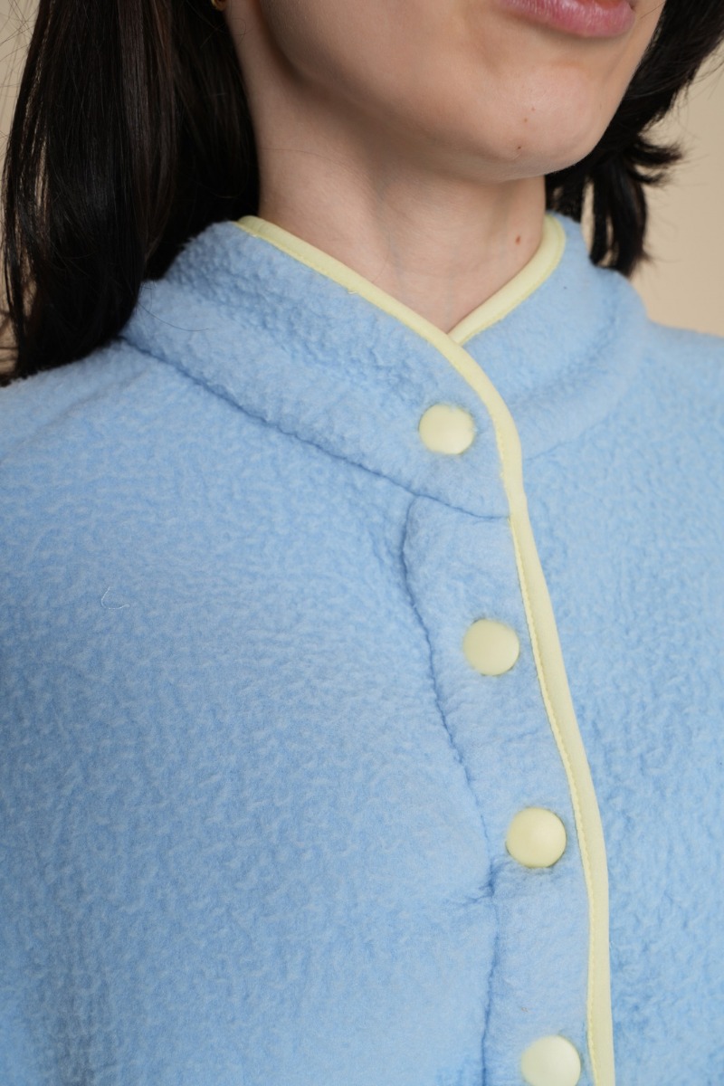 SOFT FLEECE BABY BLUE MUM