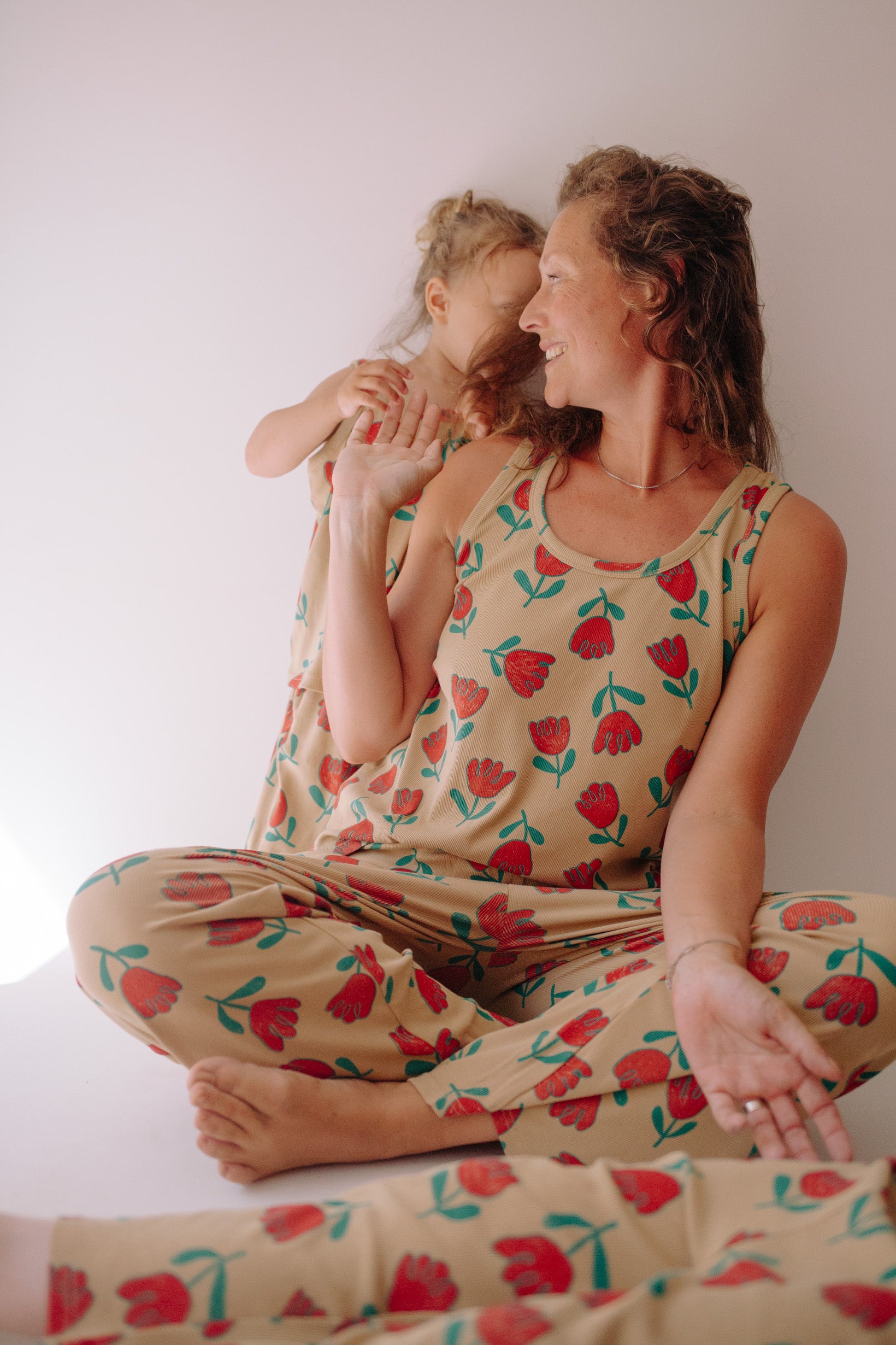 MATCHY - ENSEMBLE FLEUR ROUGE
