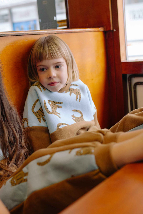 ENSEMBLE MOUTARDE TIGRE