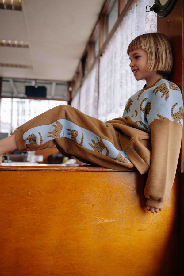 ENSEMBLE MOUTARDE TIGRE