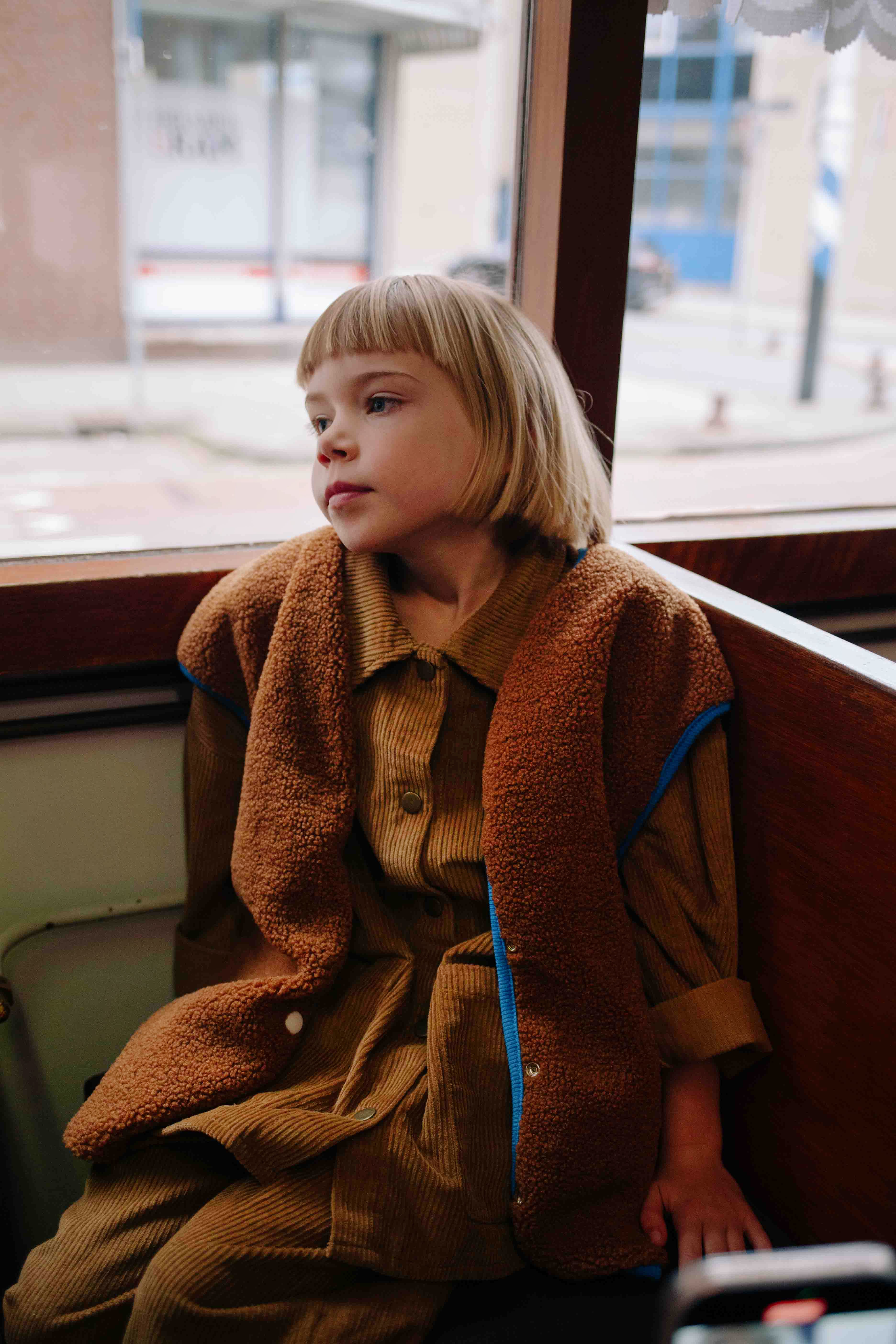 GILET REVERSIBLE MARRON ROAR