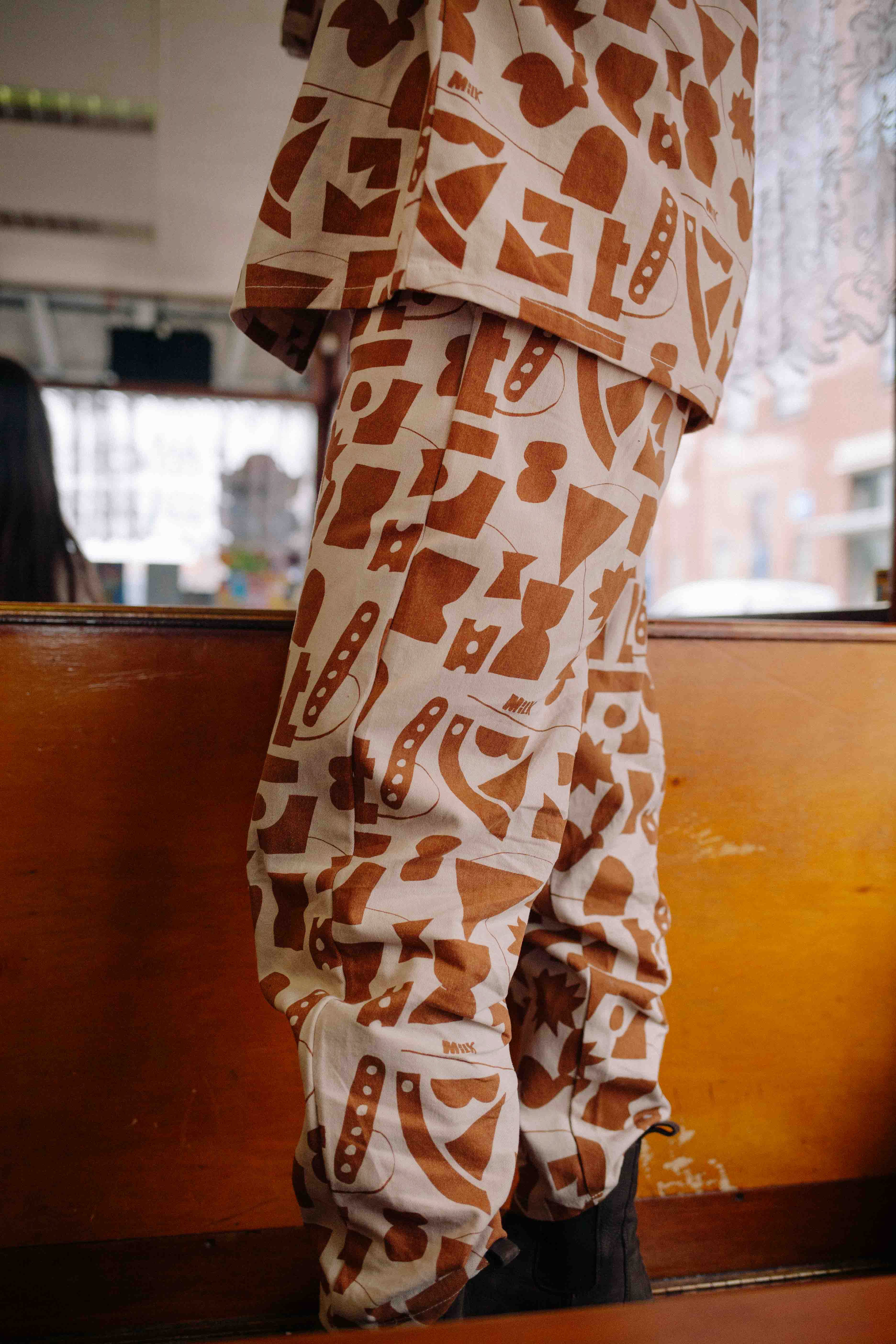 TOFFEE MILK DENIM SET WOMAN