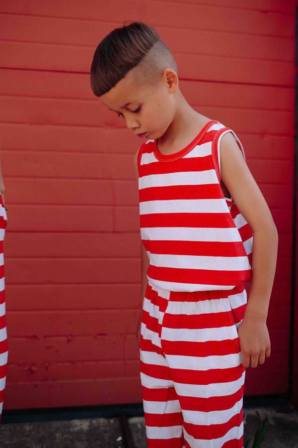 RED STRIPES SET