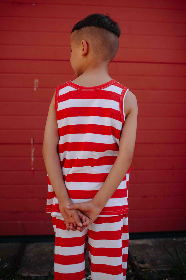 RED STRIPES SET